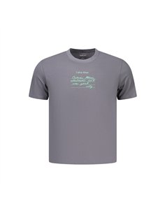 CK T-SHIRT LETT LOGO BLK