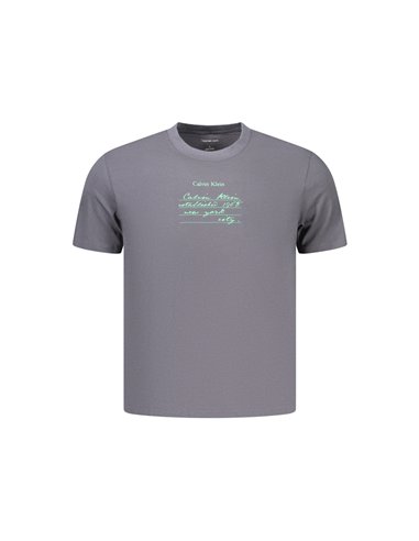 CK T-SHIRT LETT LOGO BLK