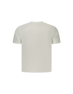 CK T-SHIRT LETT LOGO WHT 2