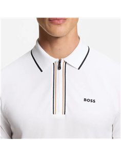 BOSS  Philix GOC POLO WHT 2