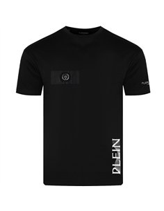 PLEIN SPORT VERTICAL T-SHIRT BLK