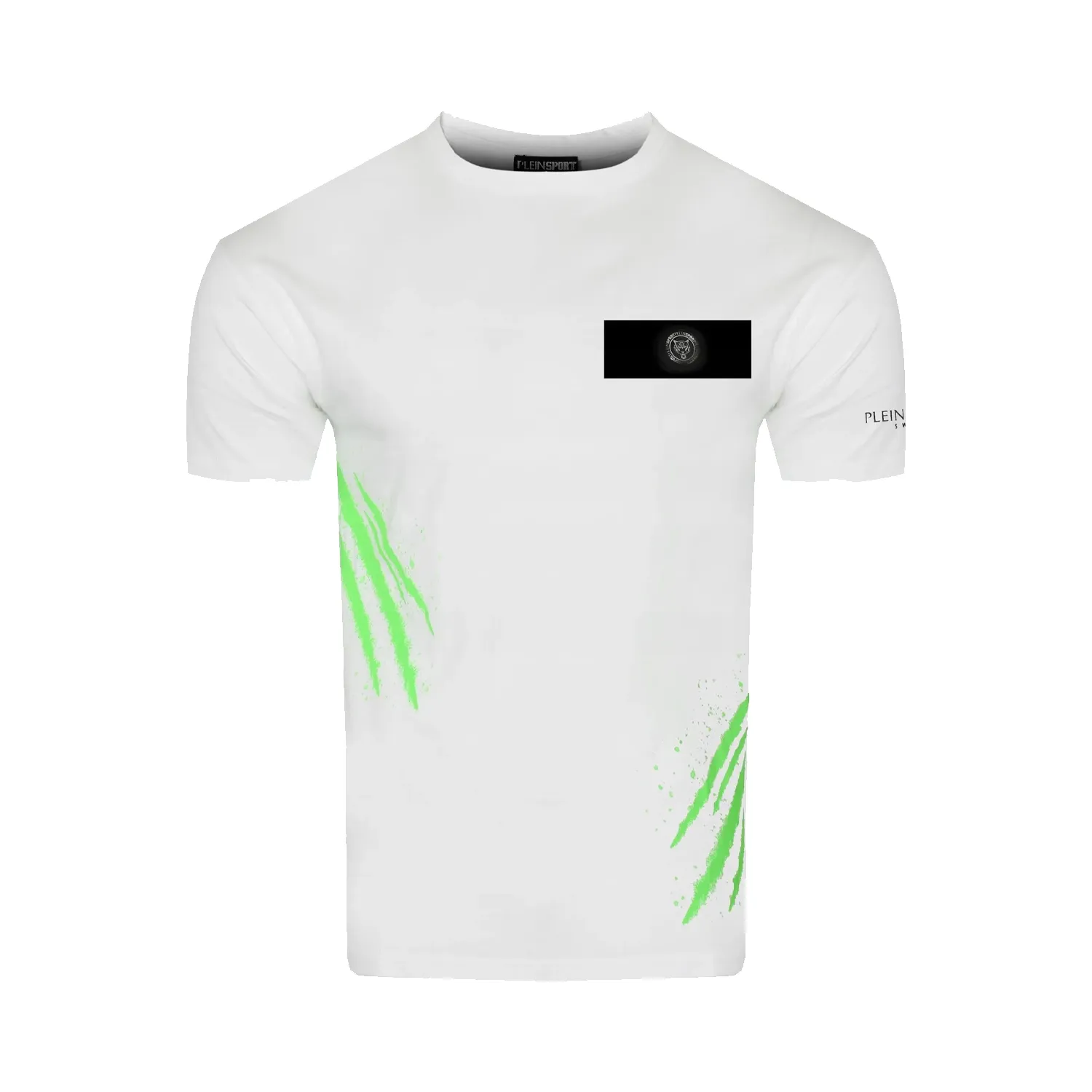 PLEIN SPORT SCRATCH T-SHIRTWHT