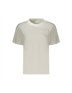 CK SS CLASSIC LEFT CHEST GRAPHIC TEE WHT