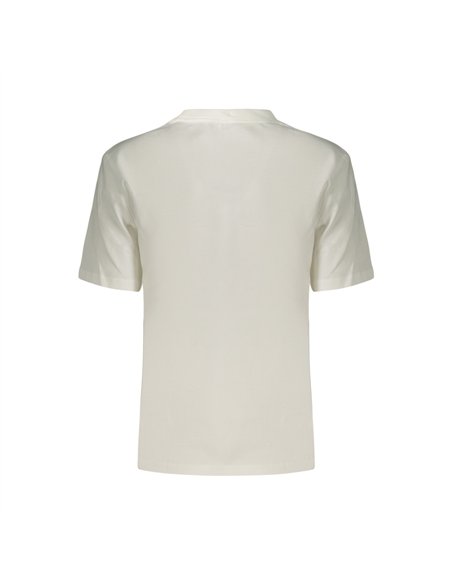 CK SS CLASSIC LEFT CHEST GRAPHIC TEE WHT