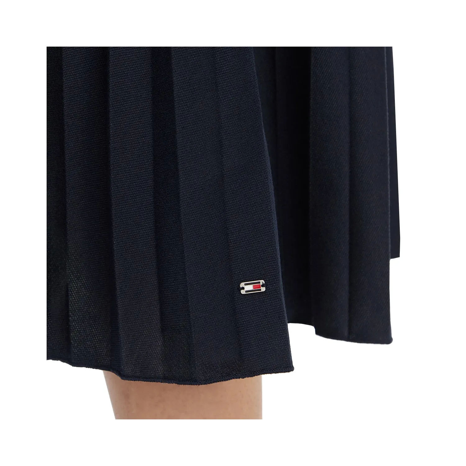TH Vestido midi plisado sin mangas 1985