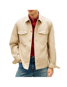 TH COTTON NYLON SHIRT JACKET RBT 