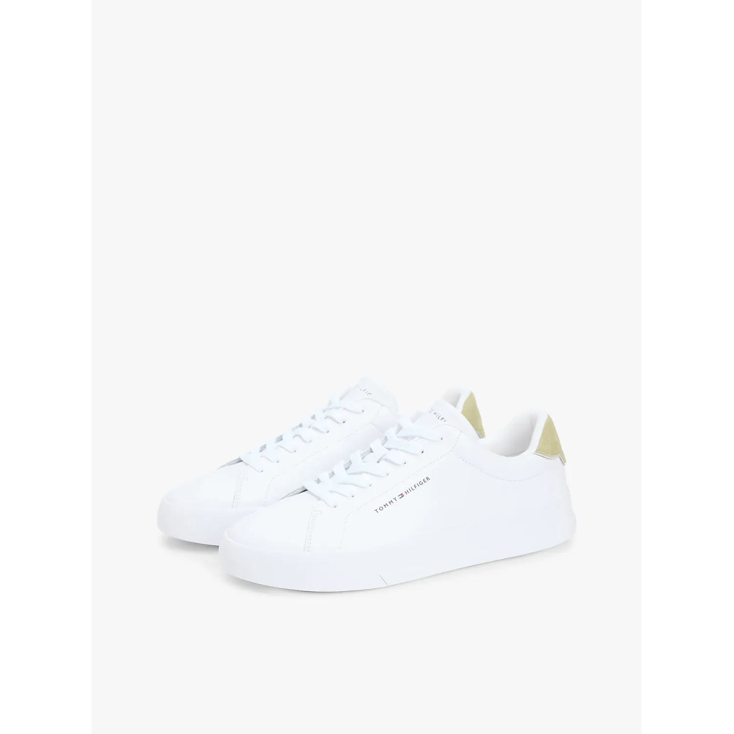 TH Zapatillas de tenis en piel con logo 