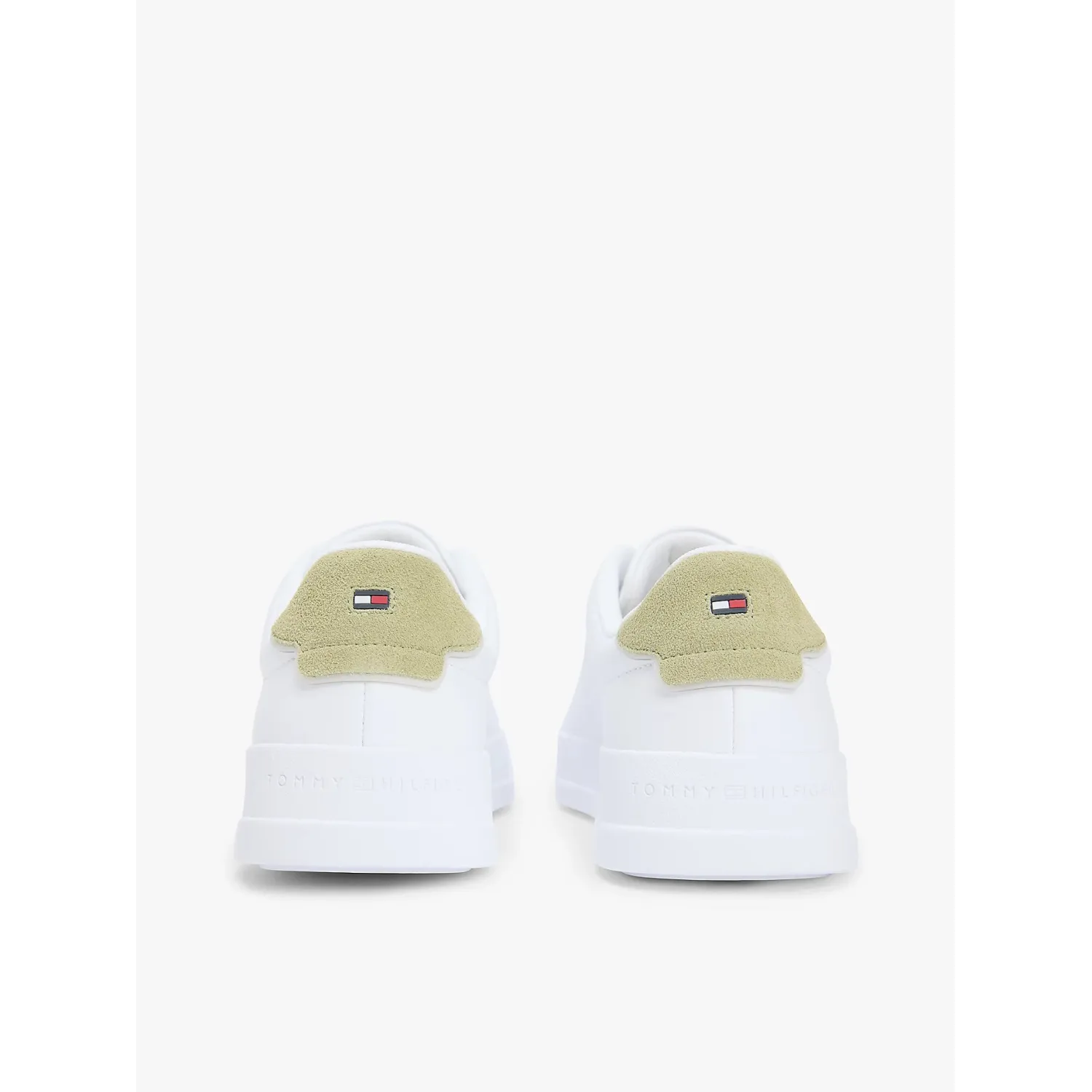 TH Zapatillas de tenis en piel con logo 