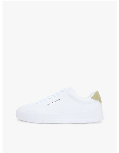 TH Zapatillas de tenis en piel con logo 
