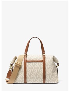MK BECK MD SATCHEL VANILLA 2