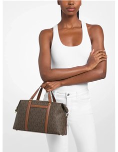 MK BECK MD SATCHEL BROWN