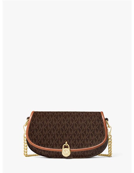 MK MILA SM CONV XBODY BROWN