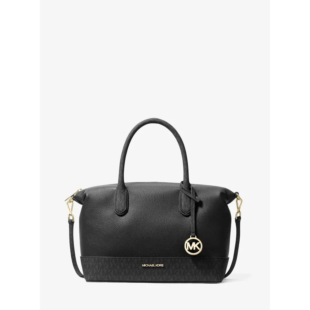 MK satchel Hyde noir