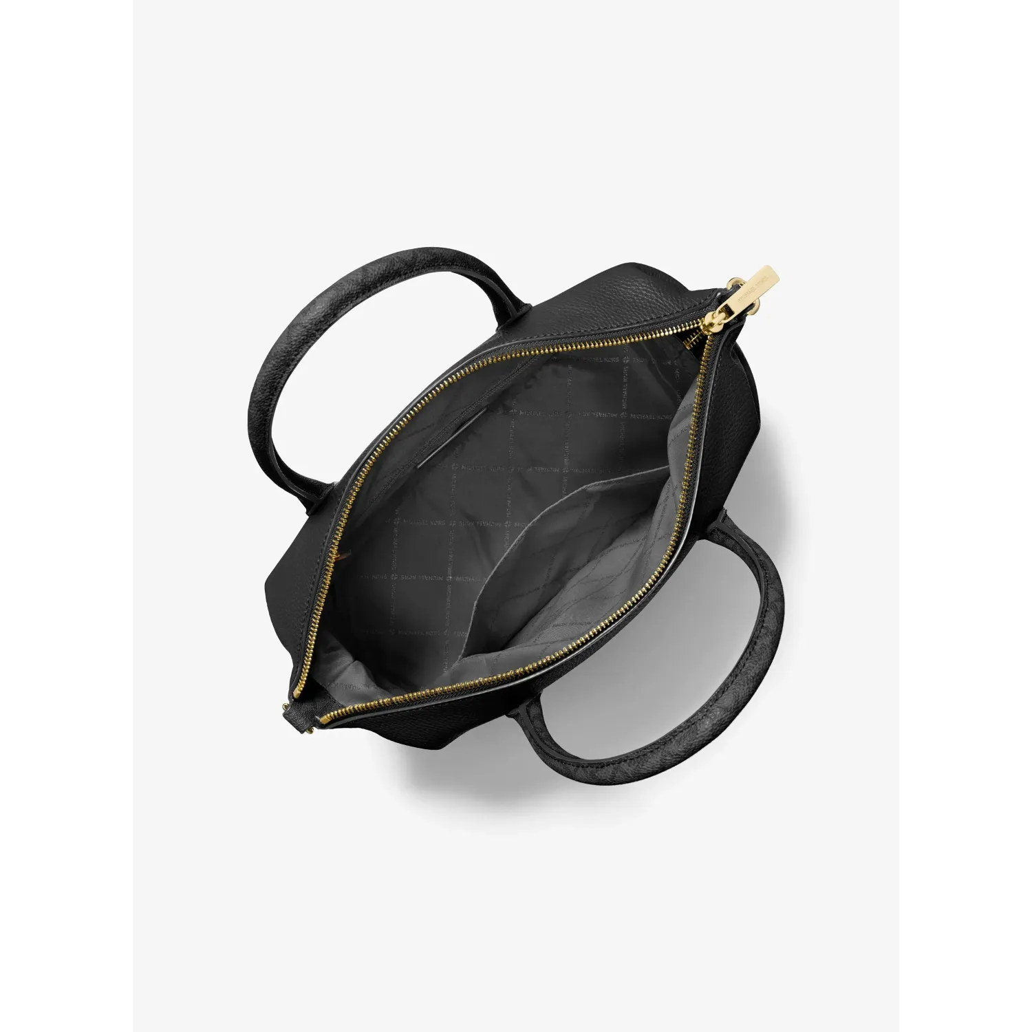 MK satchel Hyde noir