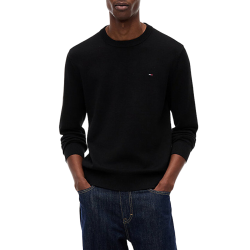 TH JERSEY SLIM LOGO BORDADO BLK