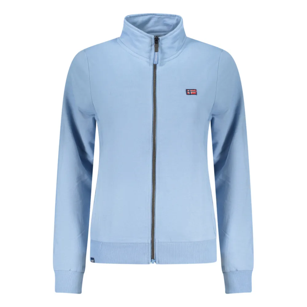 NORWAY 1963 FELPA ZIIP DONNA AZUL