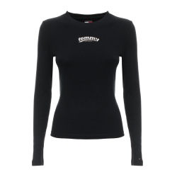 TH CAMISETA SLIM ESS LOGO BLK