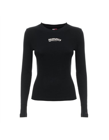 TH CAMISETA SLIM ESS LOGO BLK