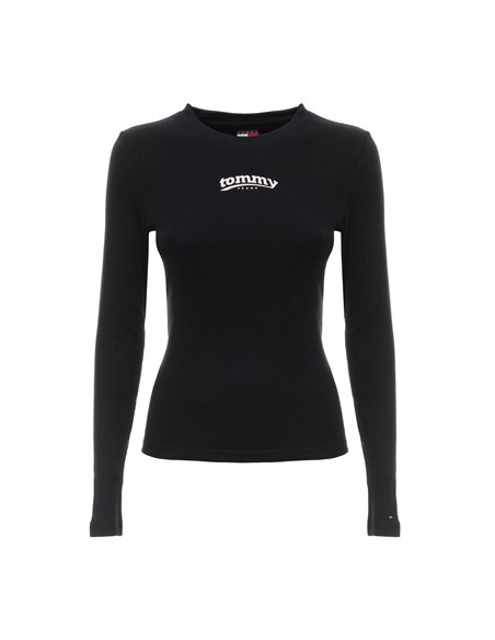 TH CAMISETA SLIM ESS LOGO BLK