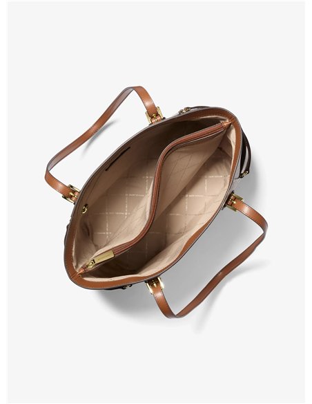 MK VOYAGER LG EW TOTE VANILLA
