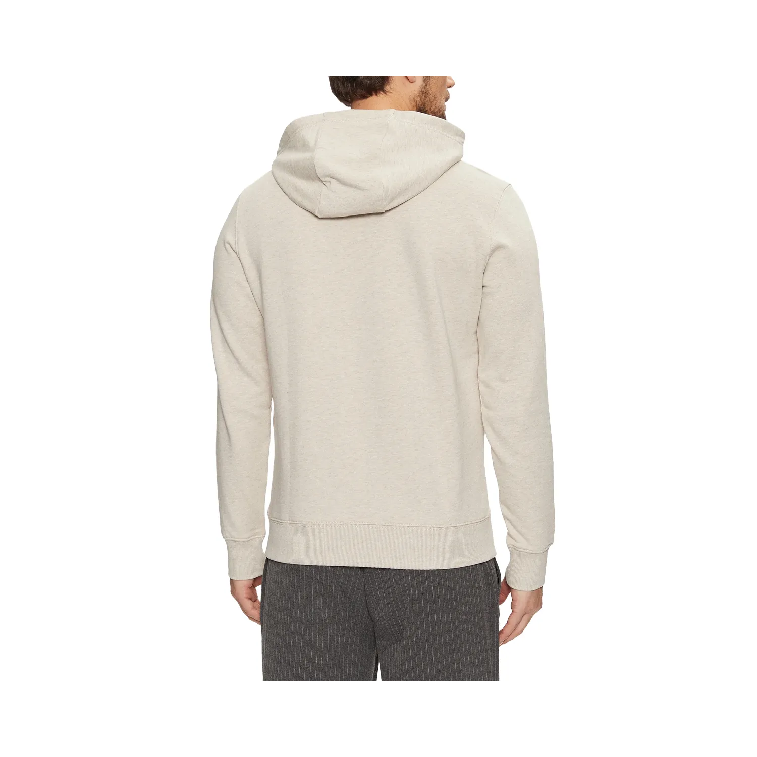 TH Sudadera de felpa con logo bordado GRY