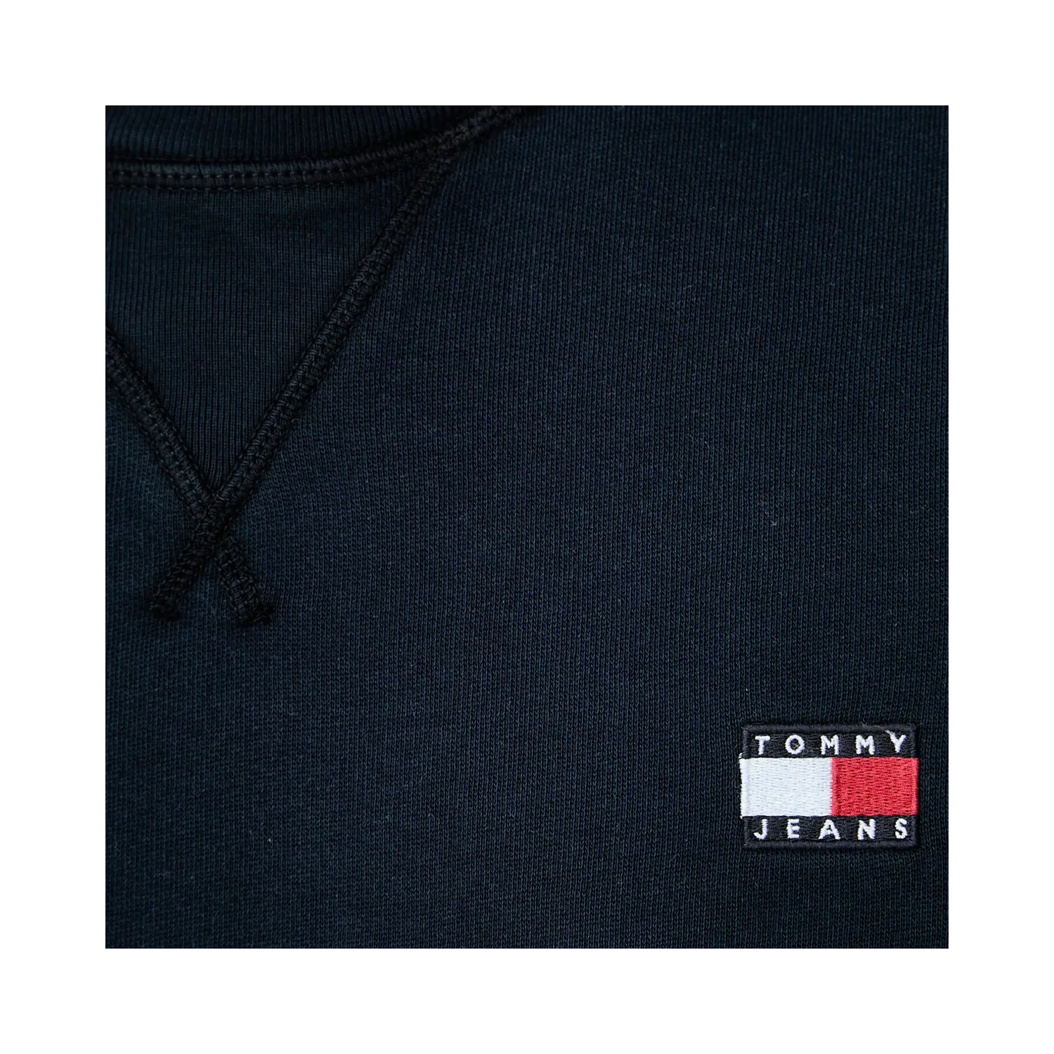 TH Sudadera de felpa con cuello redondo NAVY