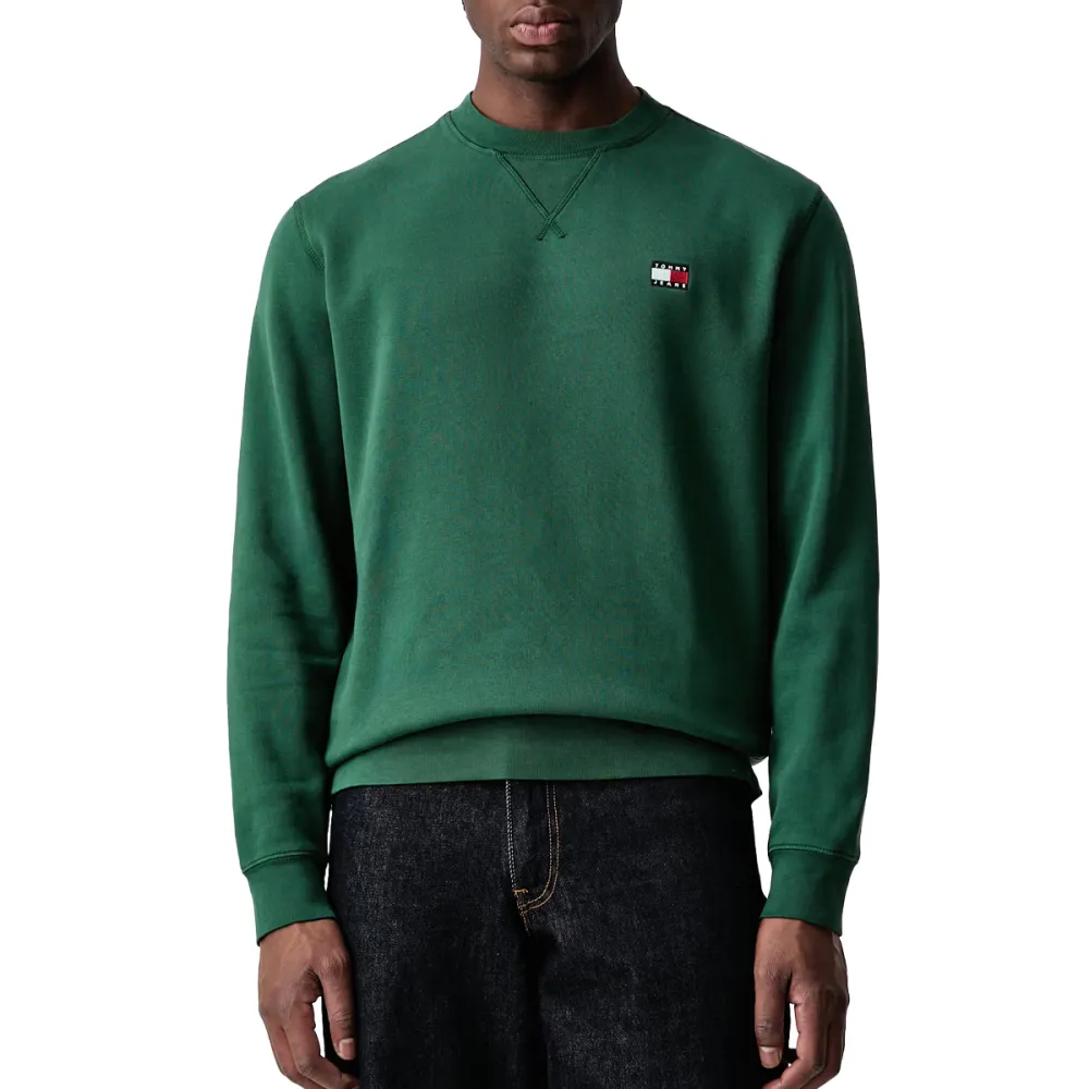 TH Sudadera de felpa con cuello redondo GRN