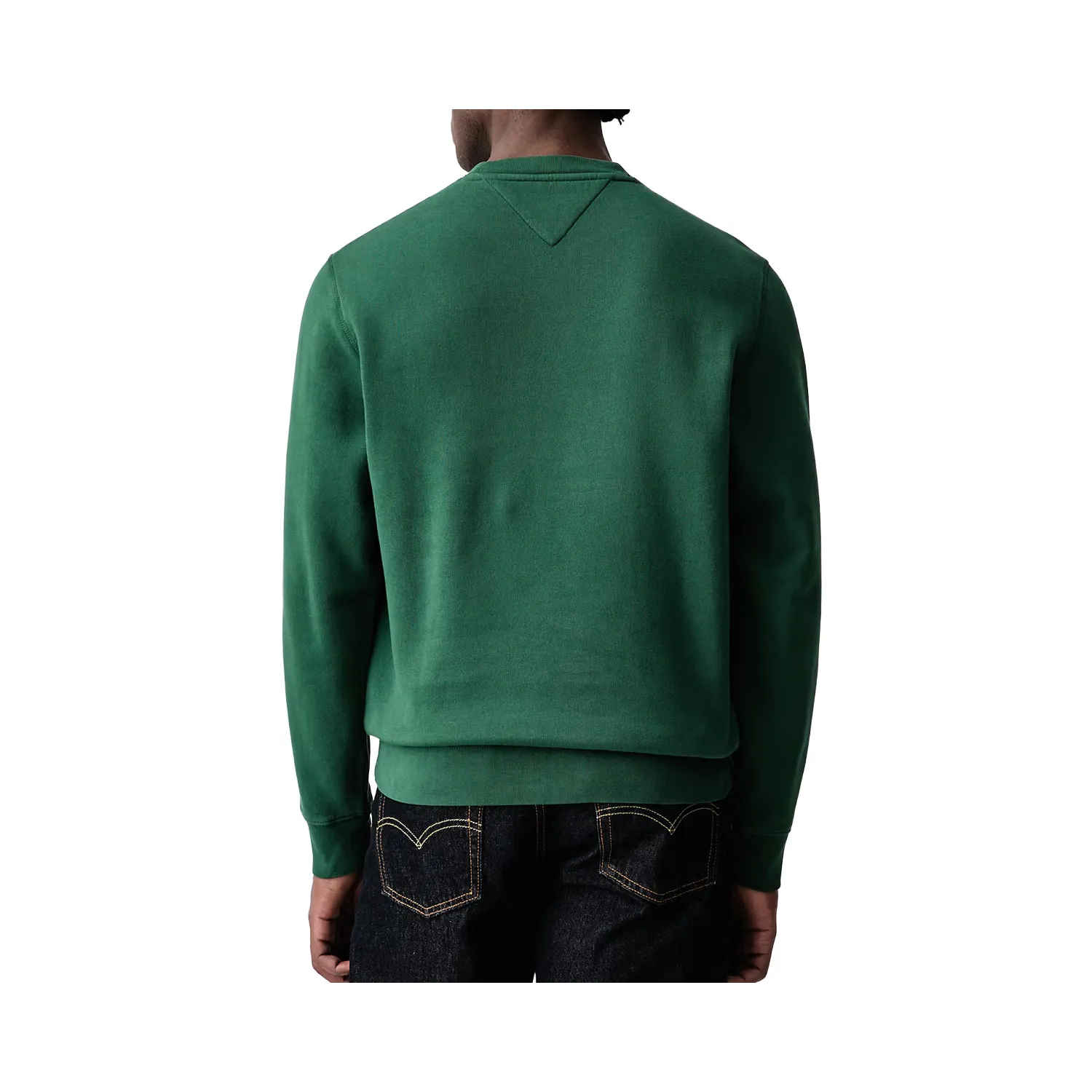 TH Sudadera de felpa con cuello redondo GRN