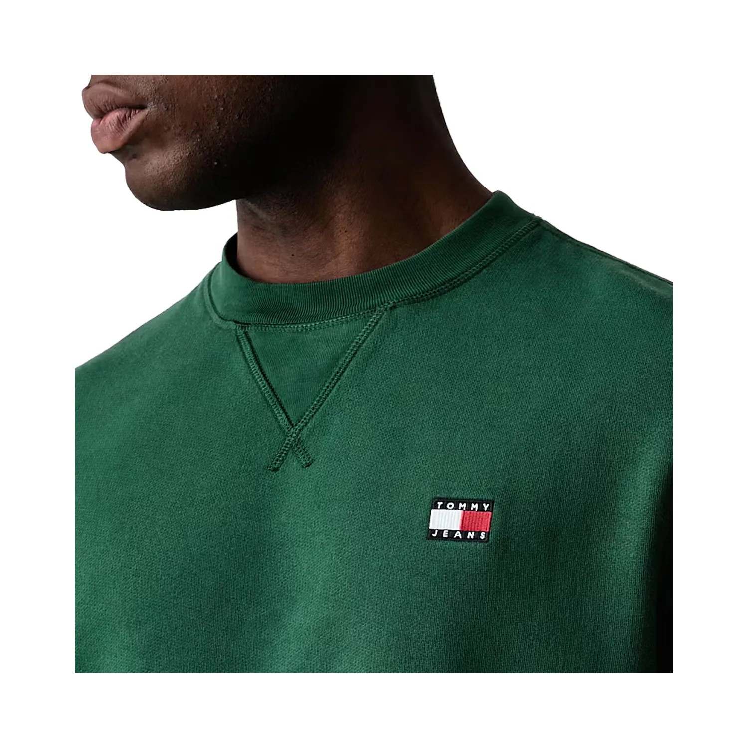 TH Sudadera de felpa con cuello redondo GRN