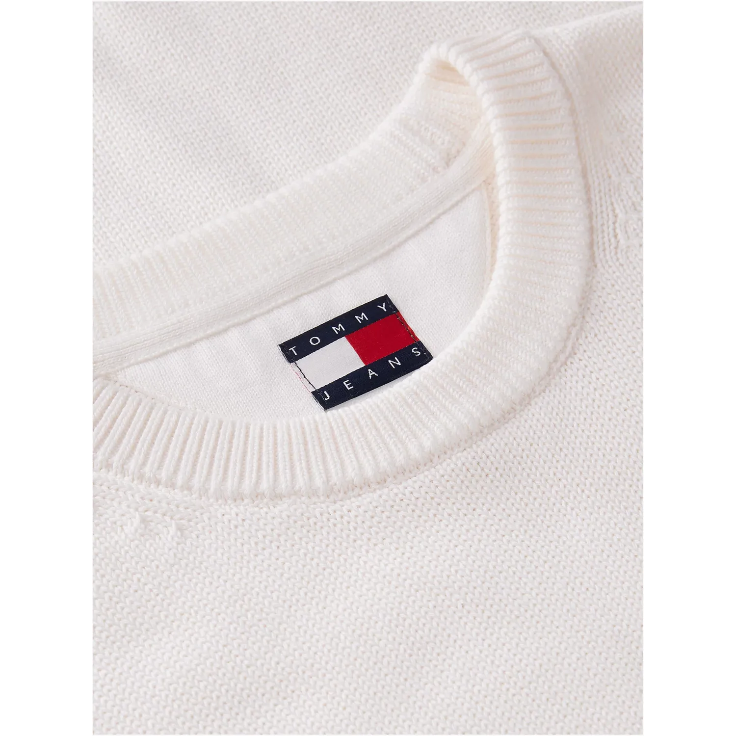 TH Jersey texturizado slim con logo WHT