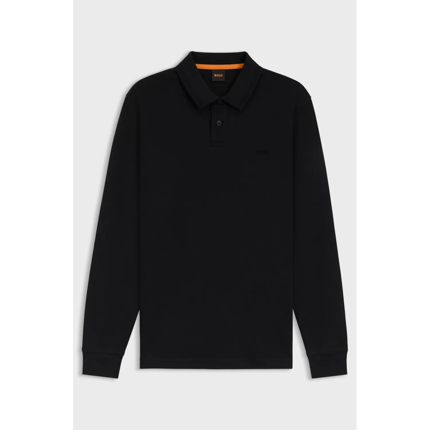 BOSS POLO interlock BLK