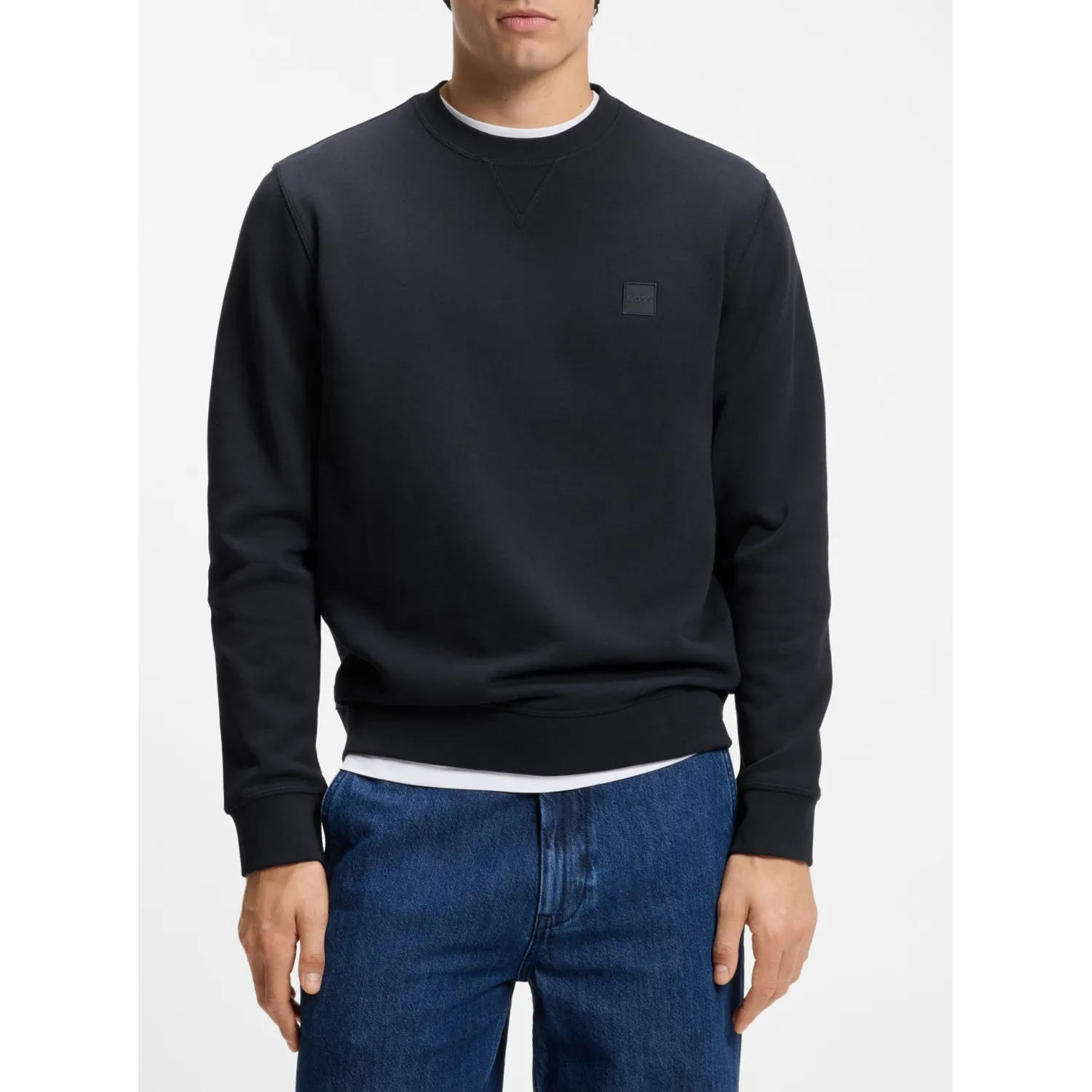 BOSS SUDADERA WESTART NAVY