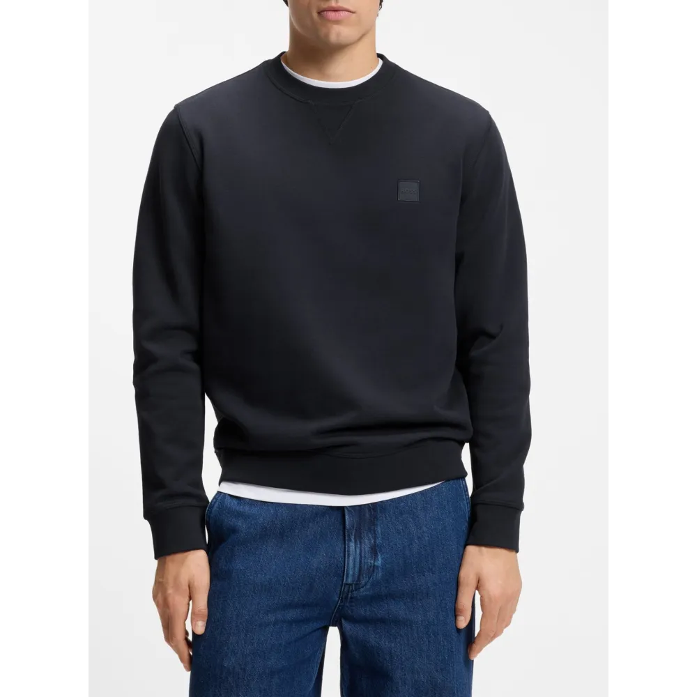 BOSS SUDADERA WESTART NAVY