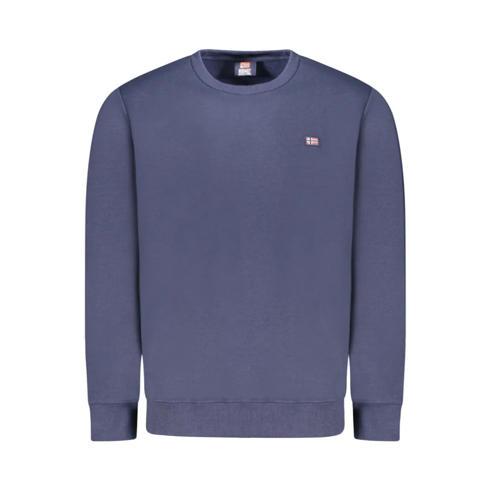 NORWAY 1963 SUDADERA UOMO NAVY