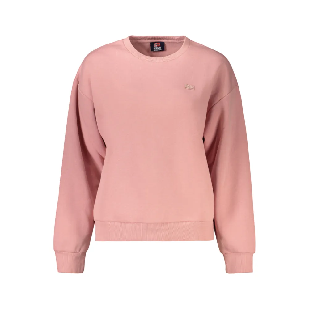 NORWAY 1963 SUDADERA DONNA PNK