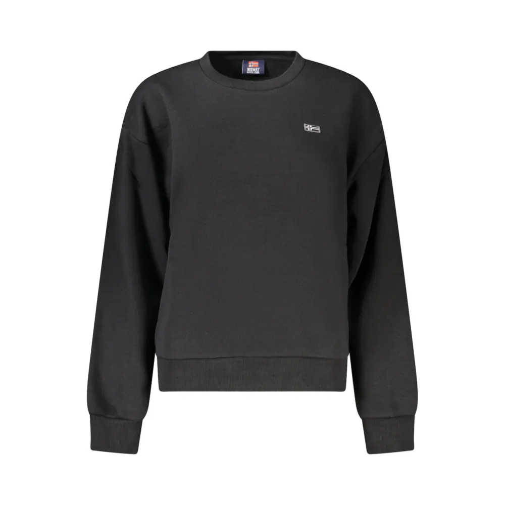NORWAY 1963 SUDADERA DONNA BLK