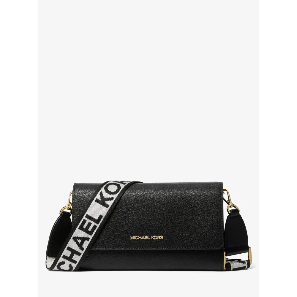 MK JST LG ZA WALLET XBODY BLK