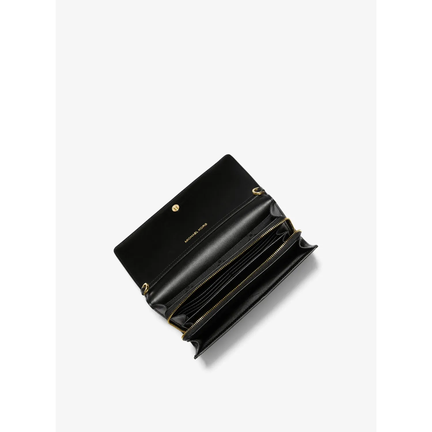MK JST LG ZA WALLET XBODY BLK