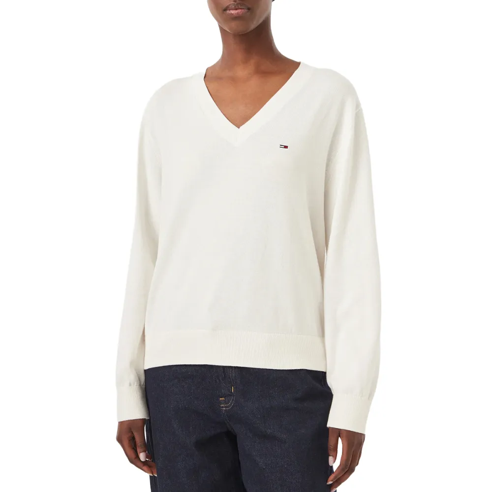 TOMMY JERSEY ESSENTIAL VNECK