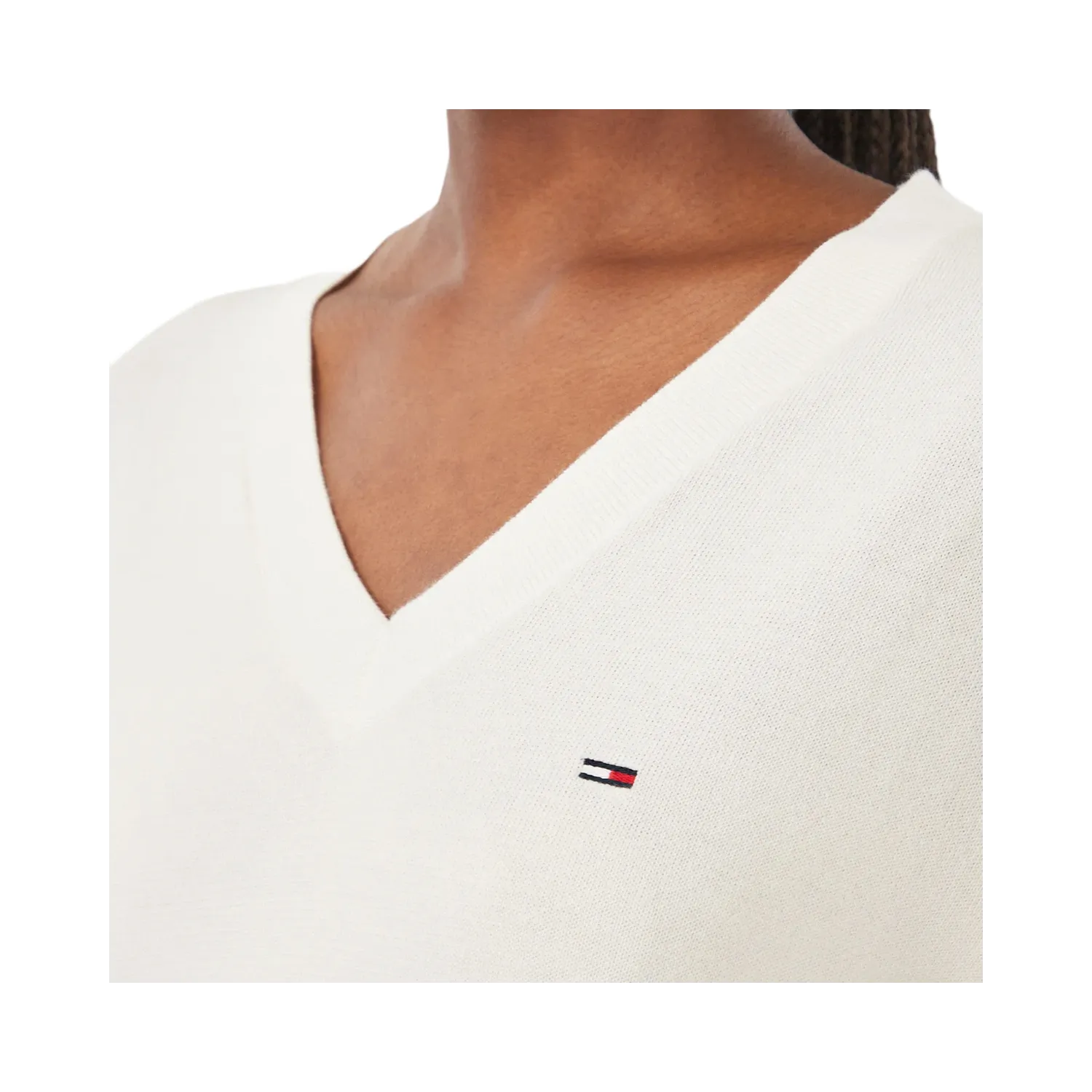 TOMMY JERSEY ESSENTIAL VNECK