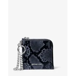 MK MD ZA WALLET W CHAIN NAVY