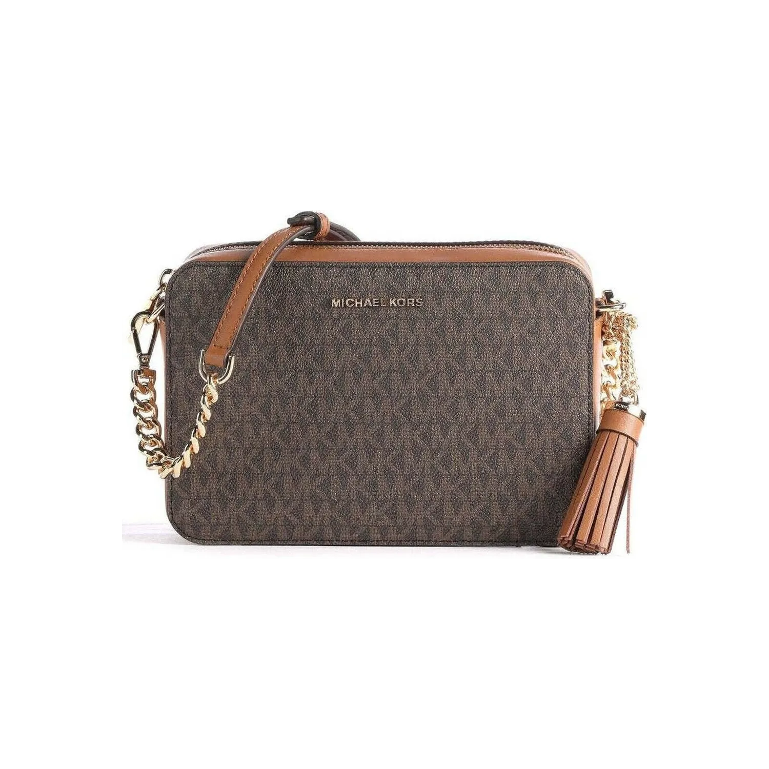 MK JET SET MD CAMERA BAG BROWN