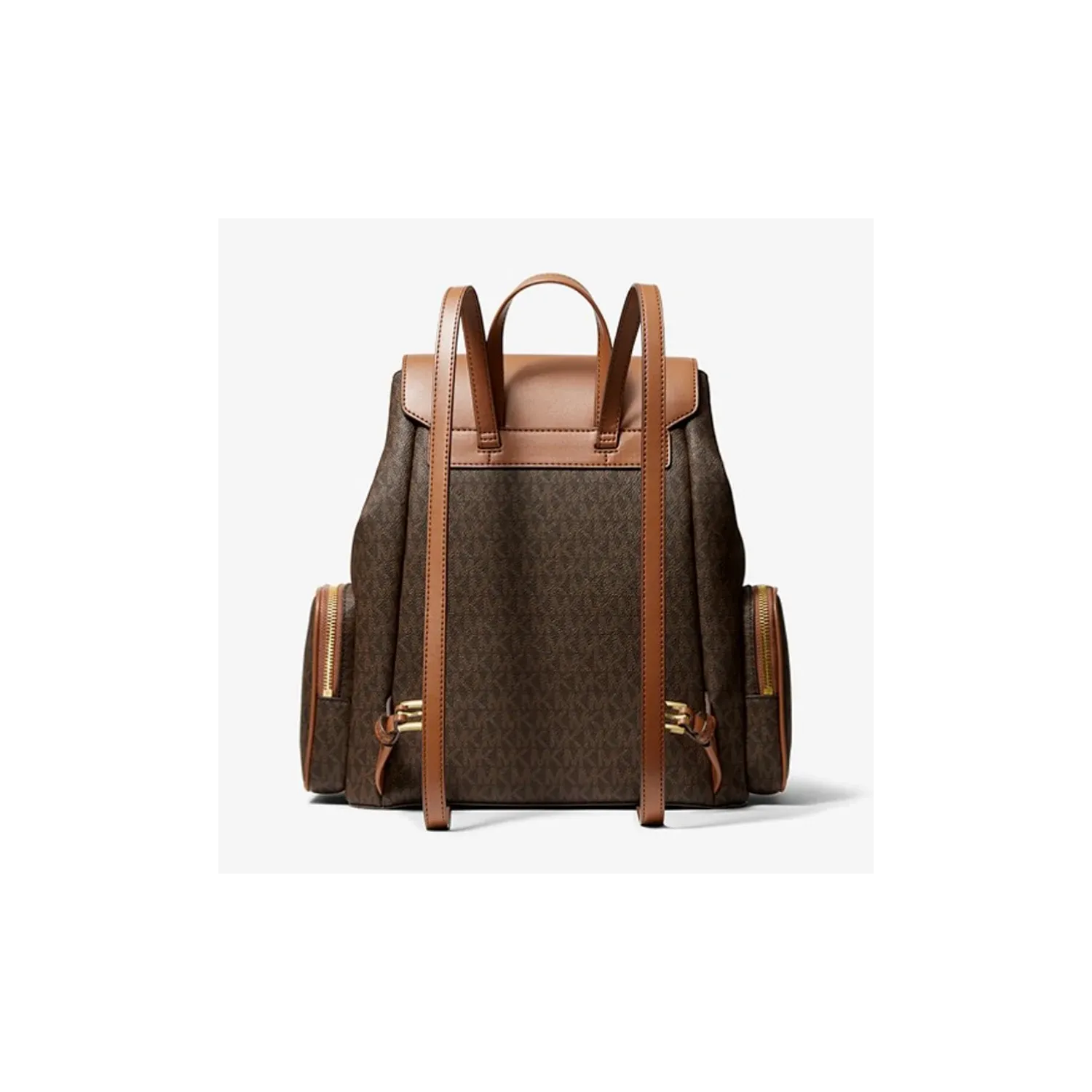 MK JST MD CHAIN BACKPACK BROWN